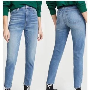 Slvrlake Beatnix Blue Skies Jeans High Rise Slim Size 26